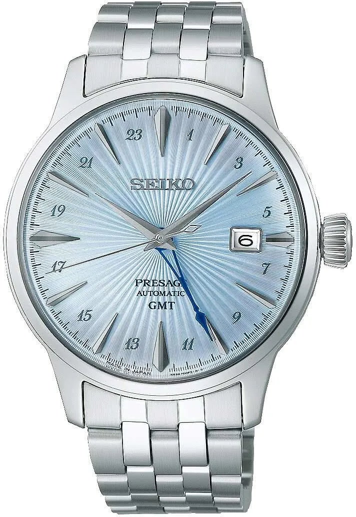 Seiko Presage SSK037J1 Herrenuhr • Cocktail Time GMT • Automatik