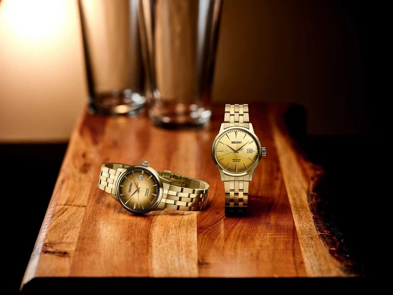Seiko Presage SRPK48J1 Herrenuhr • Japanische Manufakturqualität • Elegantes Cocktail-Design