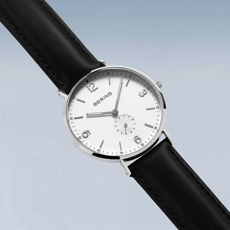 Bering Classic 14040-404 Herrenuhr • Kratzfestes Saphirglas • Flaches Design