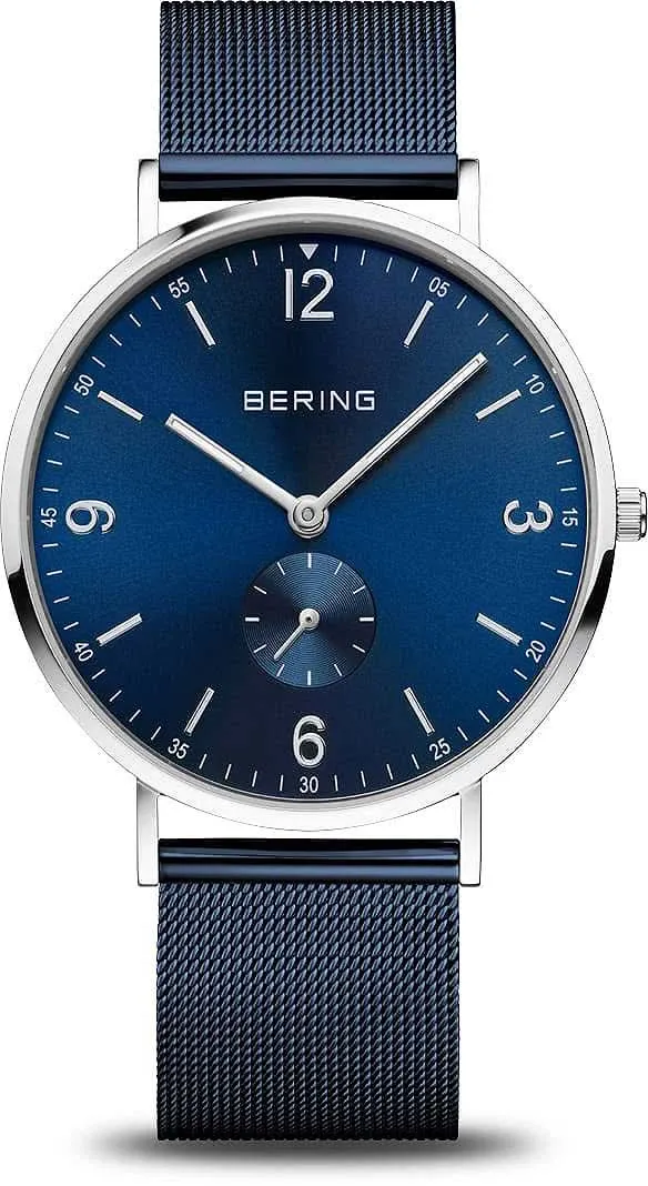 Bering Classic 14040-307 Herrenuhr • Kratzfestes Saphirglas • Dänisches Design