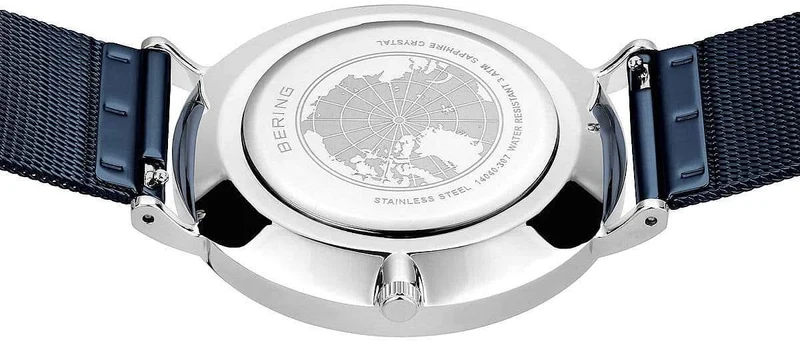 Bering Classic 14040-307 Herrenuhr • Kratzfestes Saphirglas • Dänisches Design