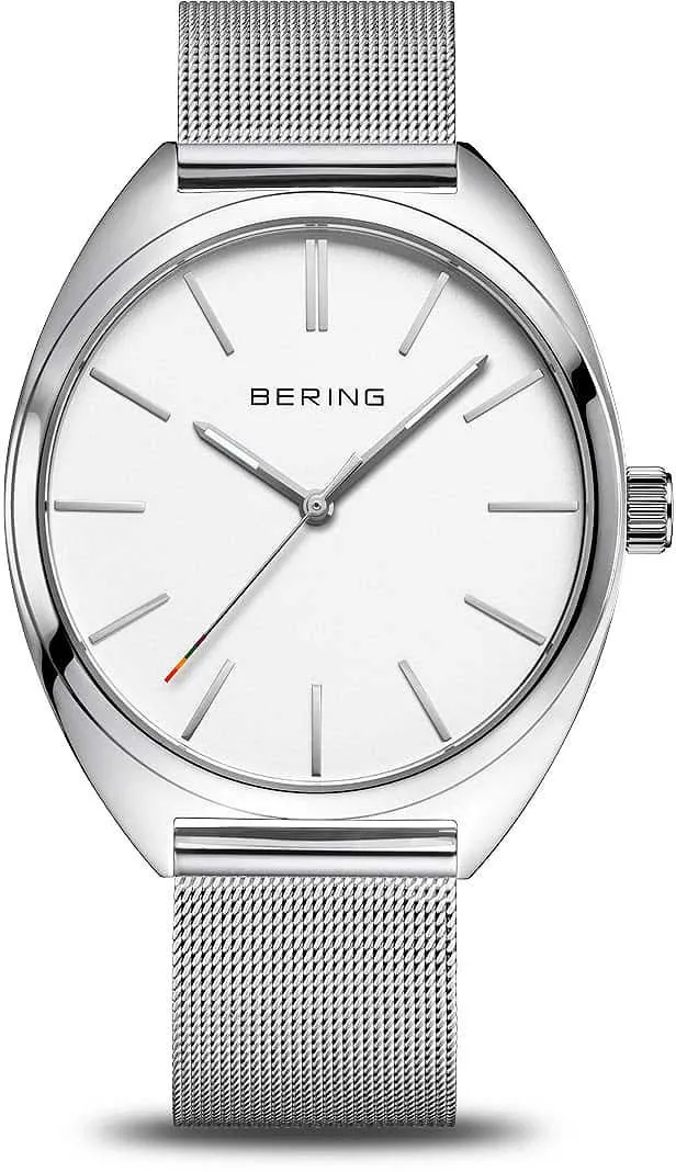 Bering Freedom 127220-40-000 Uhr • Kratzfestes Saphirglas • Feines Milanaise-Armband