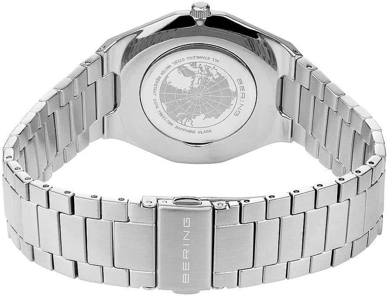 Bering Classic 19641-700 Herrenuhr • Kratzfestes Saphirglas • Ultra flach