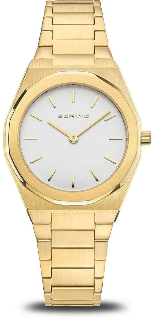 Bering Classic 19632-730 Damenuhr • Kratzfestes Saphirglas • Ultradünnes Design
