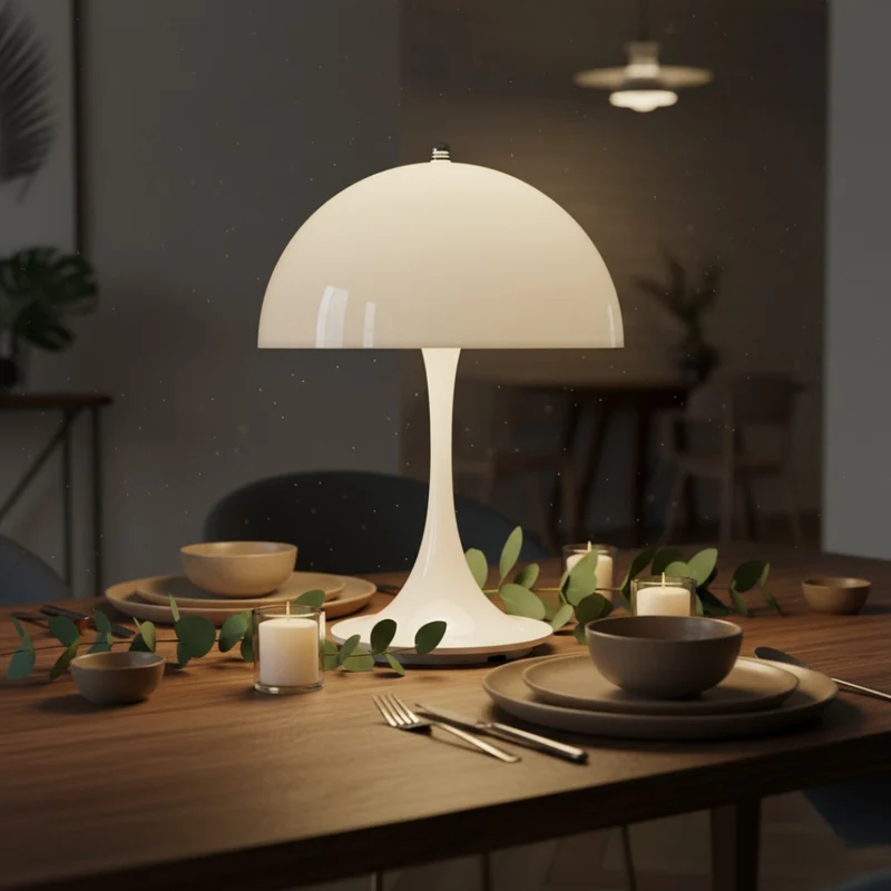 Draadloze Tafellamp met LED – Moderne Designlamp voor Sfeervolle Verlichting | Sansoti