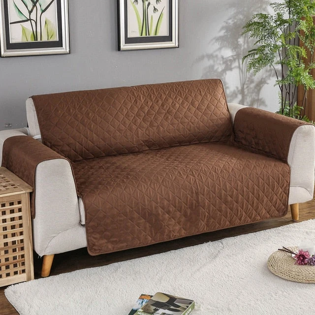 Waterafstotende anti-slip sofa hoes voor bankbescherming tegen vlekken, huisdieren en slijtage | Sansoti