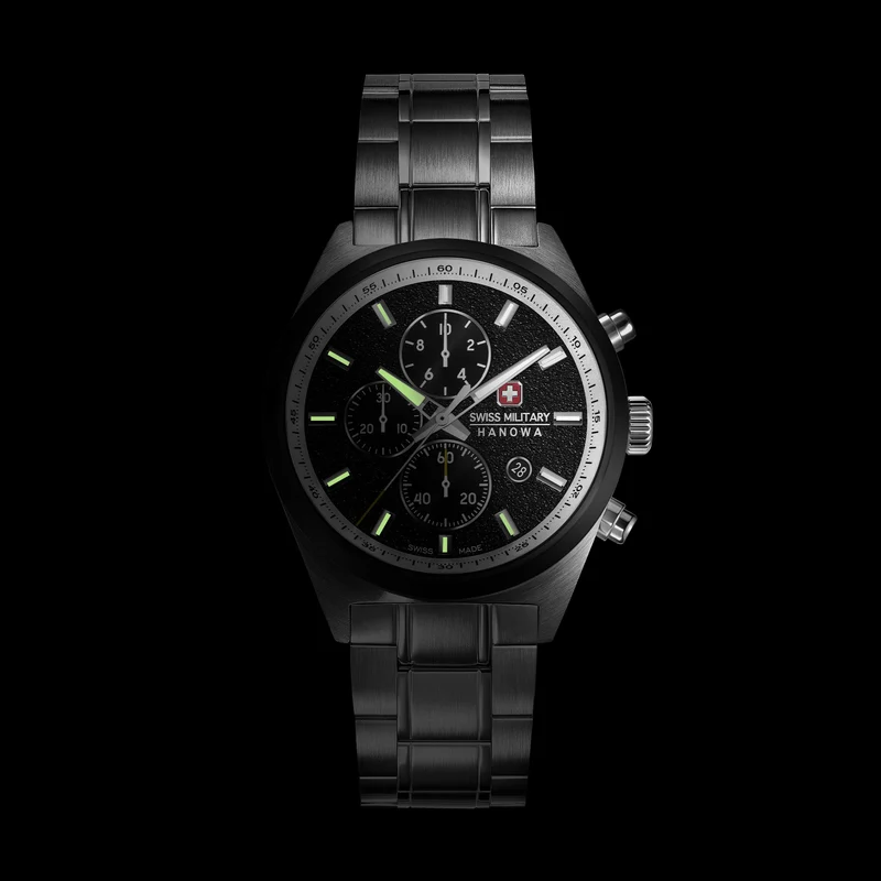 Swiss Military Hanowa Storm SMWGI0007801 Herren • Saphirglas • Chronograph