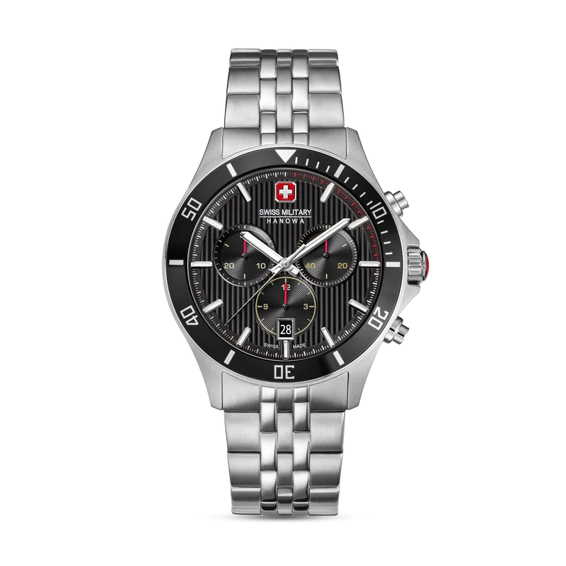 Swiss Military Hanowa Flagship Heritage Chrono SMWGI0007601 Herren • Saphirglas • Chronograph 10 ATM