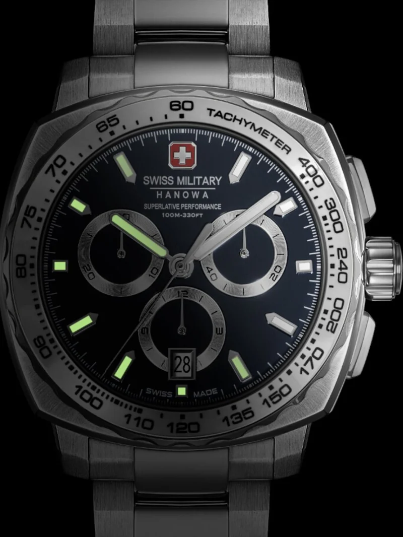 Swiss Military Hanowa Speedwell SMWGI0006803 Herren • Chronograph • 10 ATM Wasserdicht