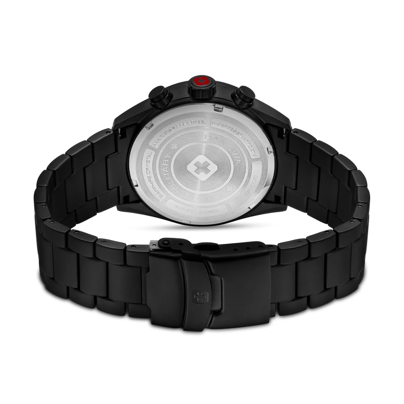 Swiss Military Hanowa Navalus Pro Chrono Stealth SMWGI0004230 Herren • Saphirglas • Chronograph 10 ATM