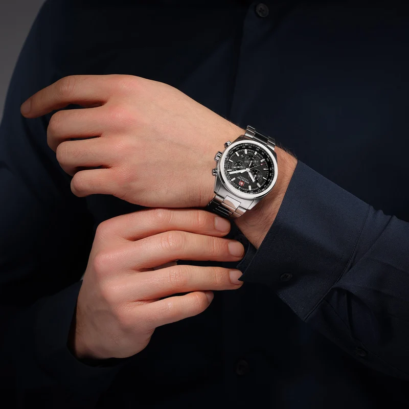 Swiss Military Hanowa Navalus Pro Chrono SMWGI0004204 Herren • Saphirglas • Chronograph 10 ATM