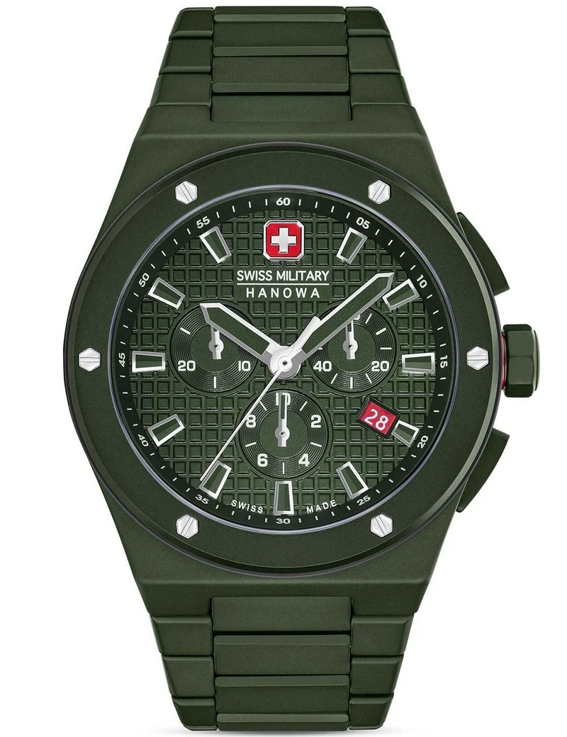 Swiss Military Hanowa Sidewinder Ceramic SMWGI0002282 Herren • Keramiklünette • Chronograph 10 ATM