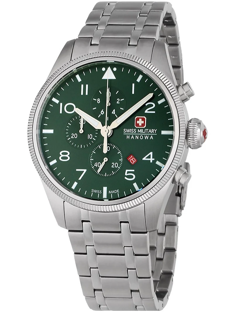Swiss Military Hanowa Thunderbolt SMWGI0000404 Herren Chronograph Armbanduhr • Quarz-Chronograph • 10 ATM Wasserdicht