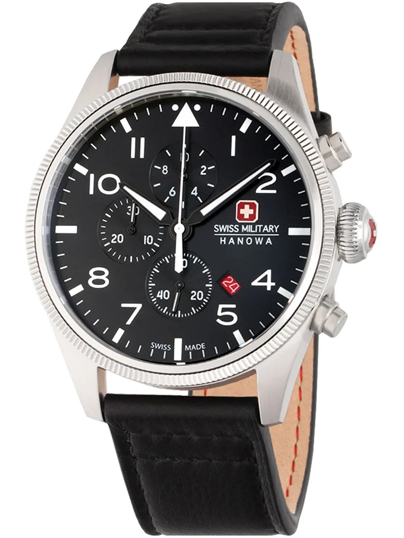 Swiss Military Hanowa Thunderbolt SMWGI0000401 Herrenuhr Schwarz • Chronograph • 10 ATM Wasserdicht