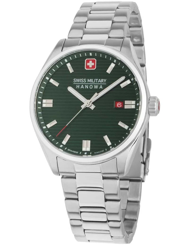 Swiss Military Hanowa Roadrunner SMWGH2200105 Herren • 40 mm Gehäuse • Sportliche Herrenuhr