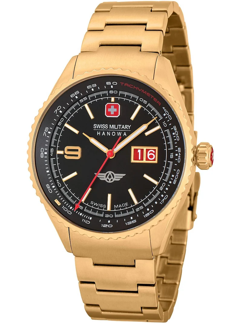 Swiss Military Hanowa Afterburn SMWGH2101010 Herren • Edelstahlgehäuse • 10 ATM Wasserdicht