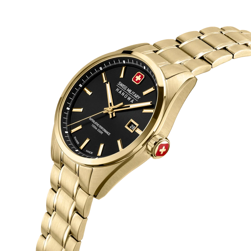 Swiss Military Hanowa Pioneer SMWGH0004110 Herren • Saphirglas • 10 ATM Wasserdicht