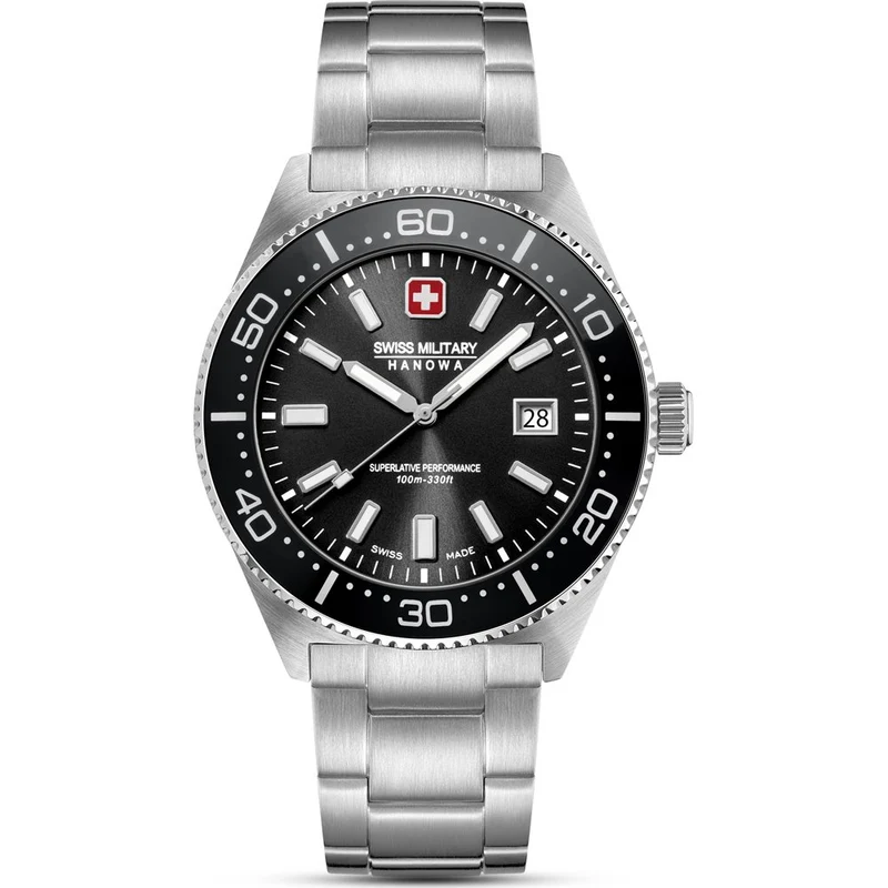 Swiss Military Hanowa Land SMWGH0004903 Herren Armbanduhr • Nomad Kollektion • Schweizer Qualität