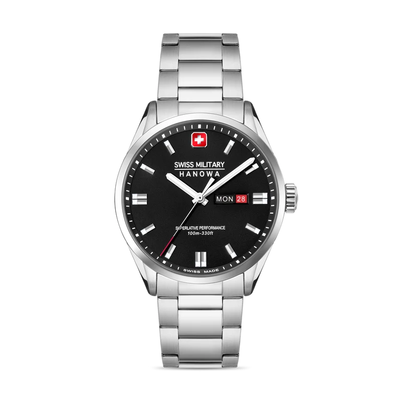 Swiss Military Hanowa Roadrunner Maxed SMWGH0001610 Herren • Saphirglas • 10 ATM Wasserdicht