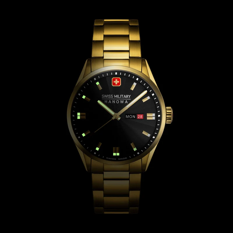 Swiss Military Hanowa Roadrunner Maxed SMWGH0001610 Herren • Saphirglas • 10 ATM Wasserdicht