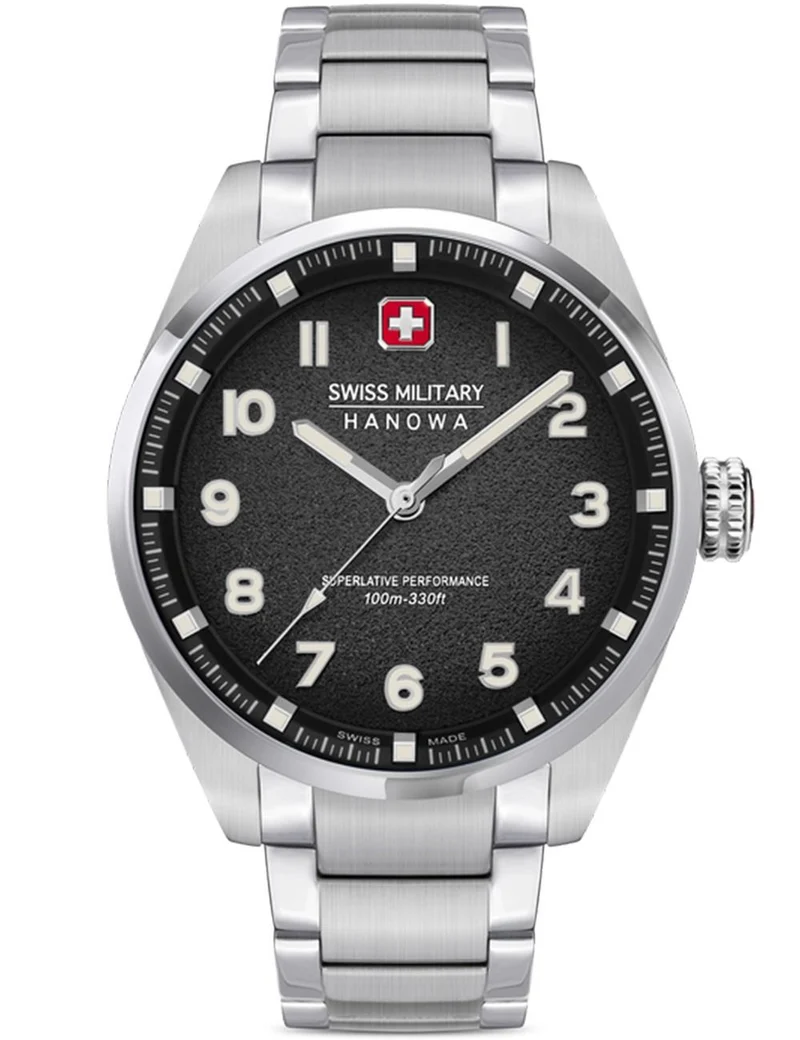 Swiss Military Hanowa Greyhound SMWGG0001503 Herren • Quarzwerk • 10 ATM Wasserdicht