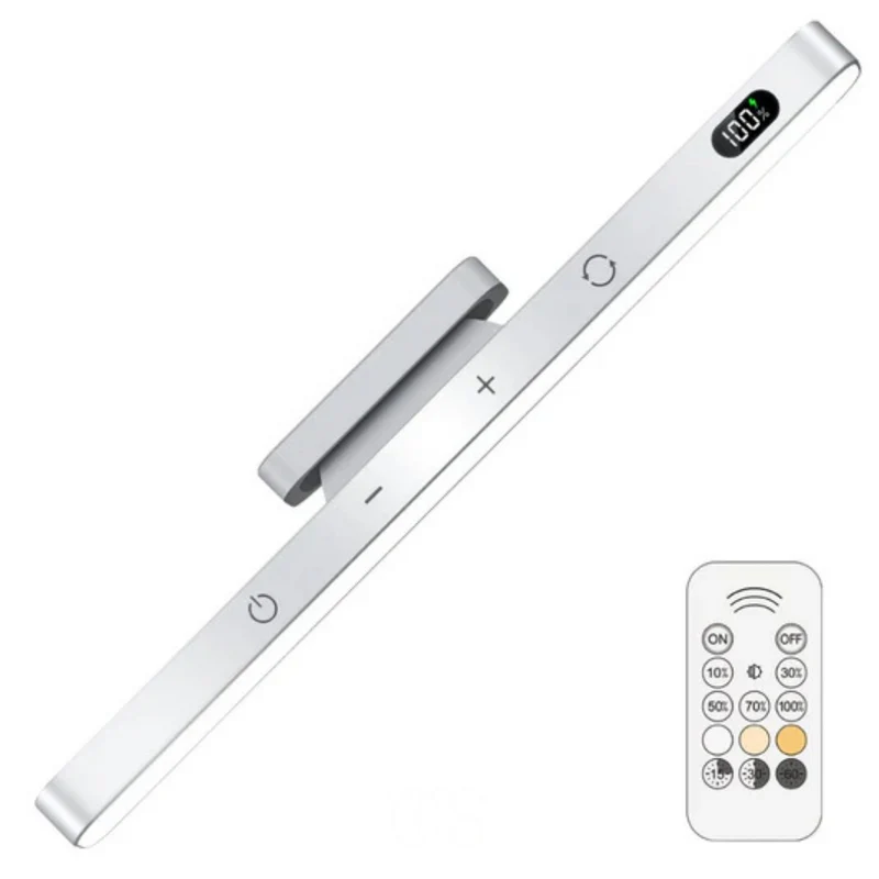 Draadloze Magnetische LED Wandlamp met Afstandsbediening Dimbaar USB Oplaadbaar voor Kast Garderobe Slaapkamer | Sansoti