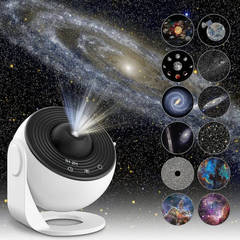 Sterrenhemel Projector 12 Sterrenbeelden Timer Plafond Wand Nachtlamp Slaapkamer Kinderkamer Sfeerverlichting | Sansoti