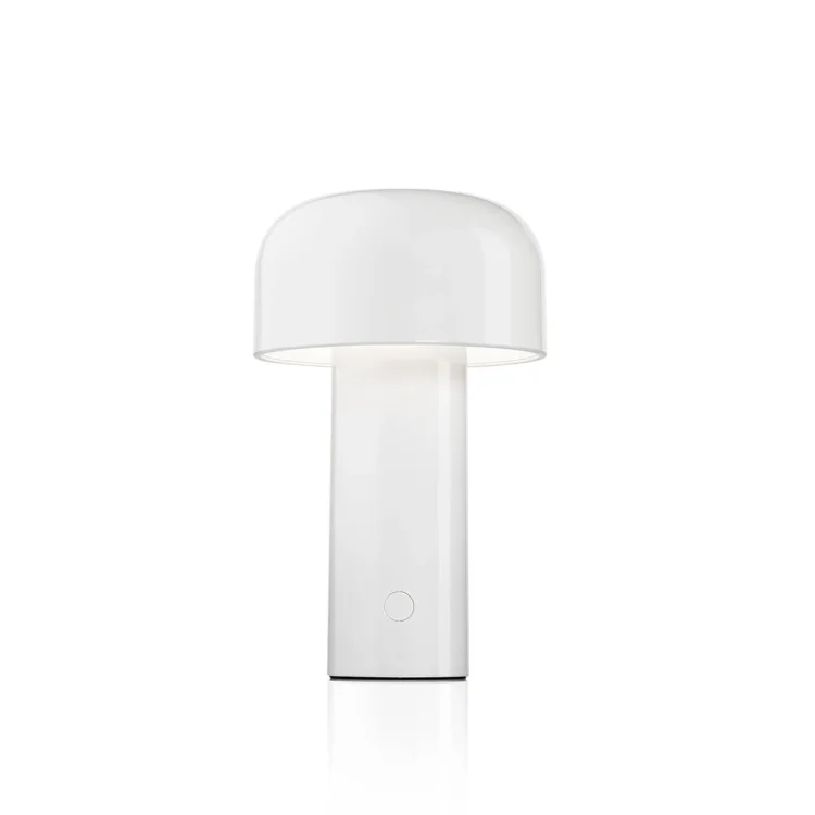 Paddenstoel Tafellamp Oplaadbaar | Draadloze LED Sfeerverlichting met Dimfunctie voor Binnen & Buiten | Sansoti