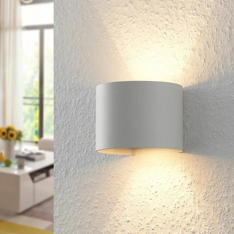 Wandlamp Verstelbaar Zwart Goud Aluminium Up Down Verlichting Interieur Modern Design Dimbaar Woonkamer | Sansoti