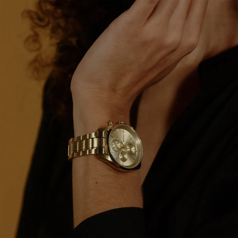 BOSS Grand Tour Ladies 1502768 Damen • Goldfarben • Quarzwerk
