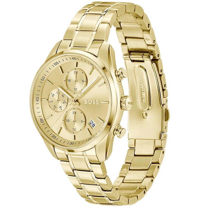 BOSS Grand Tour Ladies 1502768 Damen • Goldfarben • Quarzwerk