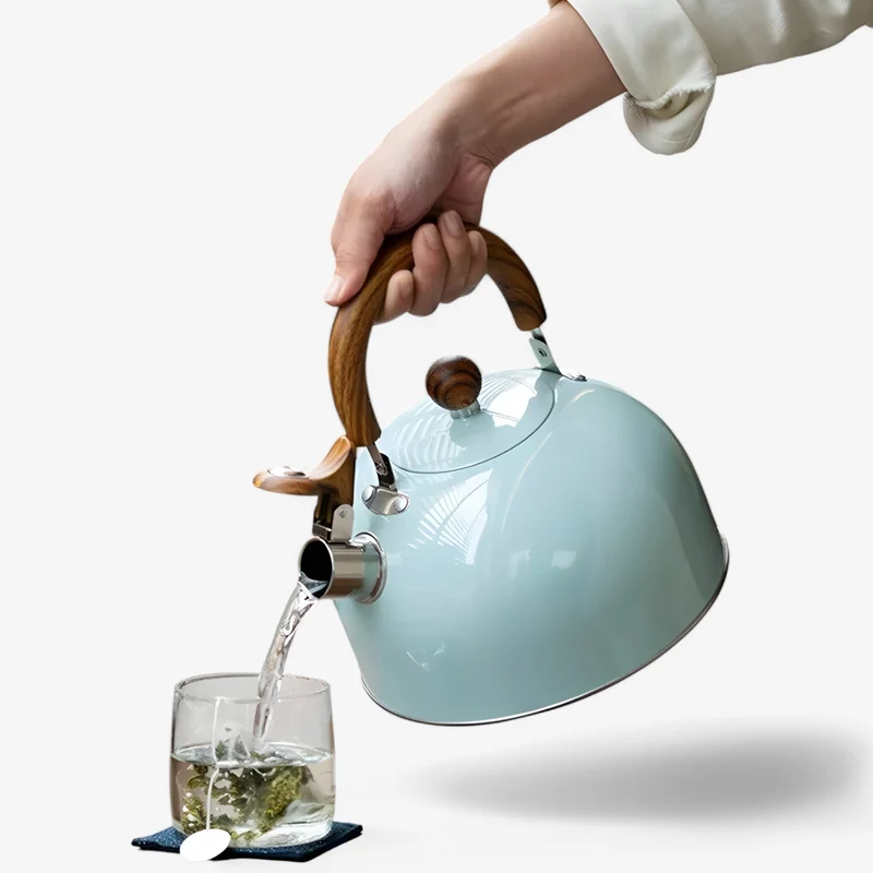 Fluitketel voor Inductie 2,5L – Elegante RVS Waterketel met Veilig Handvat | Sansoti