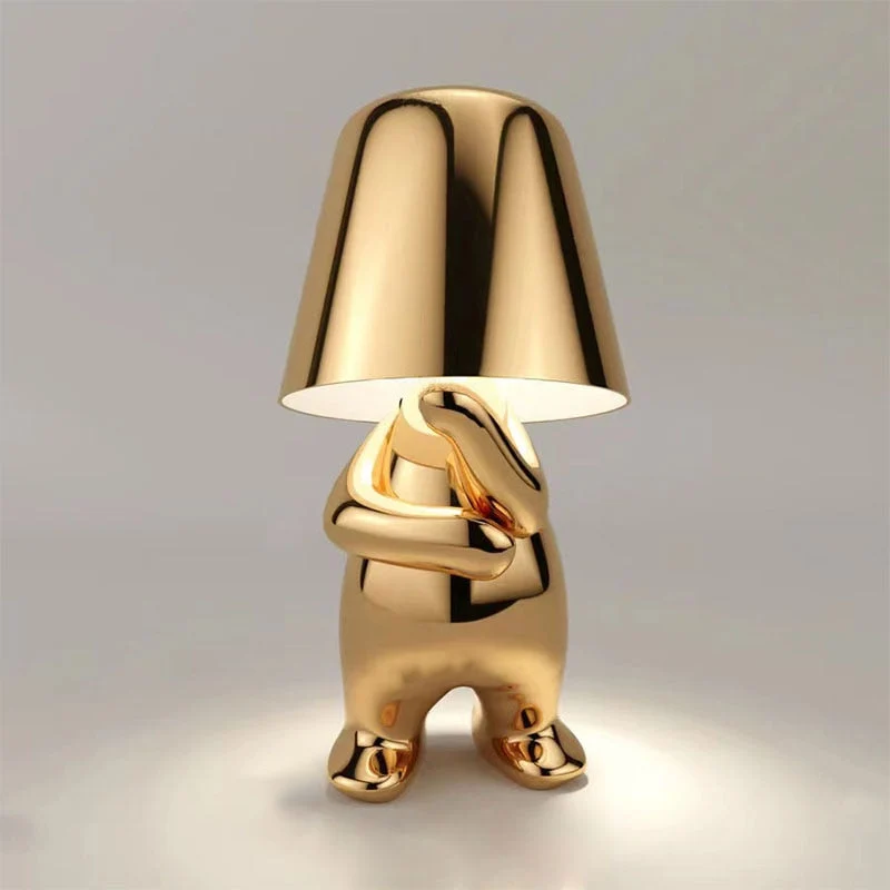 Draadloze Oplaadbare Sfeerlamp Met Warm Licht En Touchbediening Voor Rustige Interieurs | Sansoti