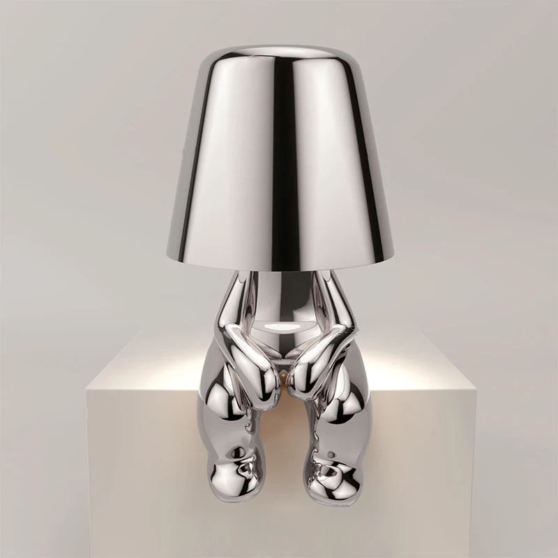 Draadloze Oplaadbare Sfeerlamp Met Warm Licht En Touchbediening Voor Rustige Interieurs | Sansoti