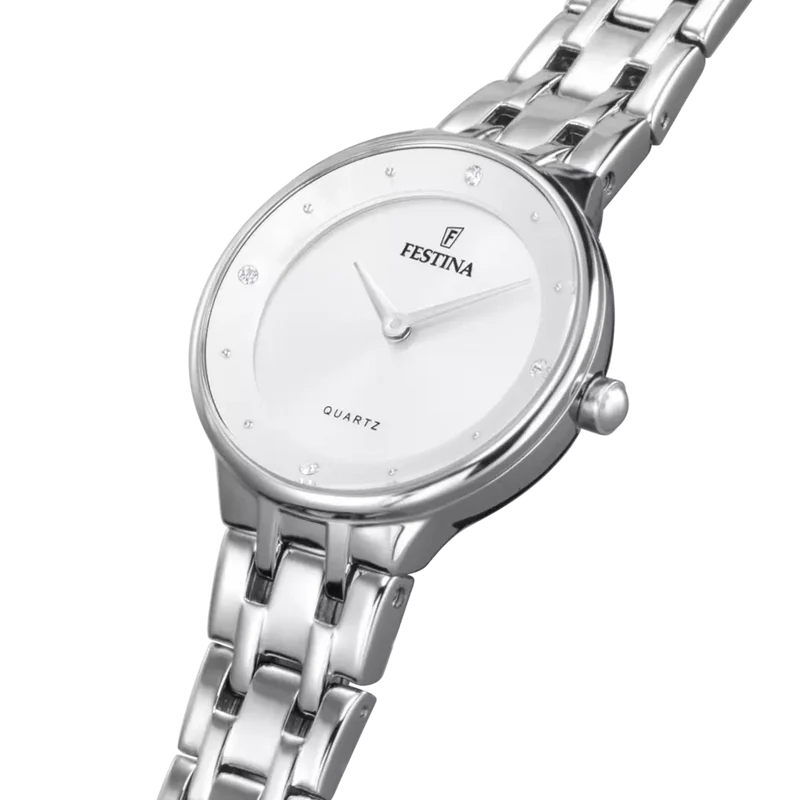 Festina Mademoiselle F20600/1 Damenuhr • Elegantes Design • Edelstahl