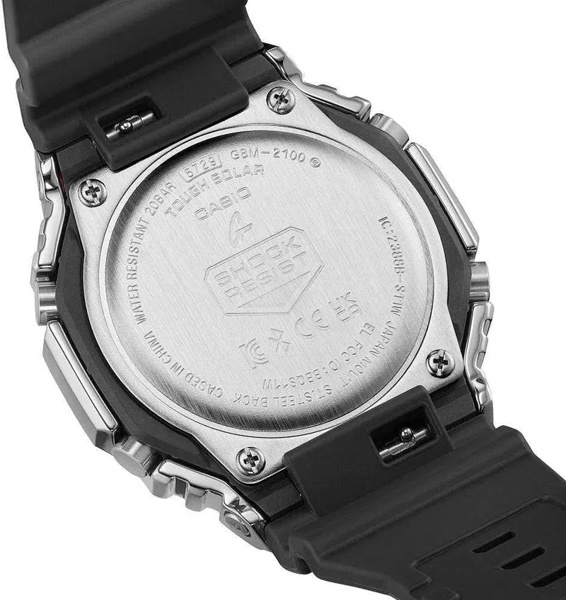 Casio G-Shock GBM-2100A-1A3ER Herrenuhr • Tough Solar • Bluetooth