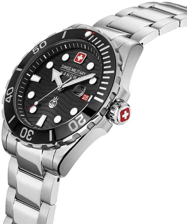 Swiss Military Hanowa SMWGH2200301 Herrenuhr • Swiss Made • Saphirglas