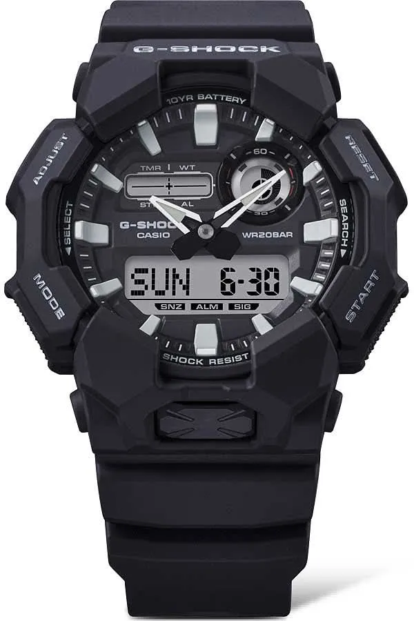 Casio G-Shock GA-010-1AER Herrenuhr • 10 Jahre Batterie • Carbon Core Guard