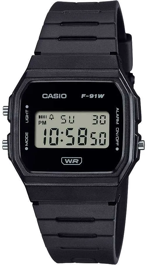 Casio Vintage F-91W-1AEF Herrenuhr • Kult-Design • 7 Jahre Batterie