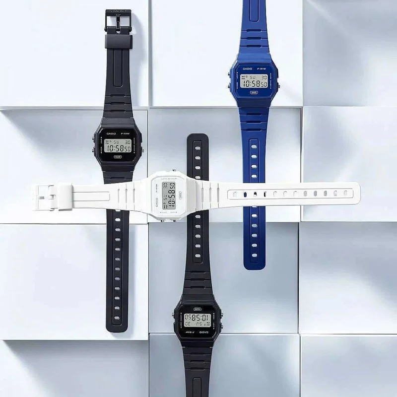 Casio Vintage F-91W-1AEF Herrenuhr • Kult-Design • 7 Jahre Batterie