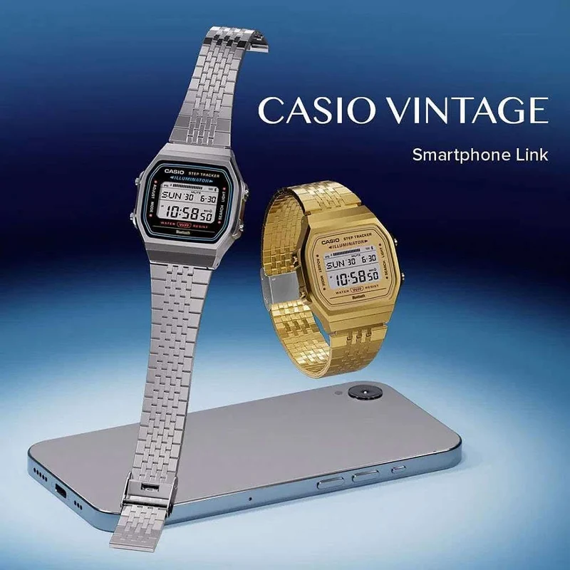 Casio Vintage ABL-100WE-1AEF Uhr • Schrittzähler • Bluetooth®