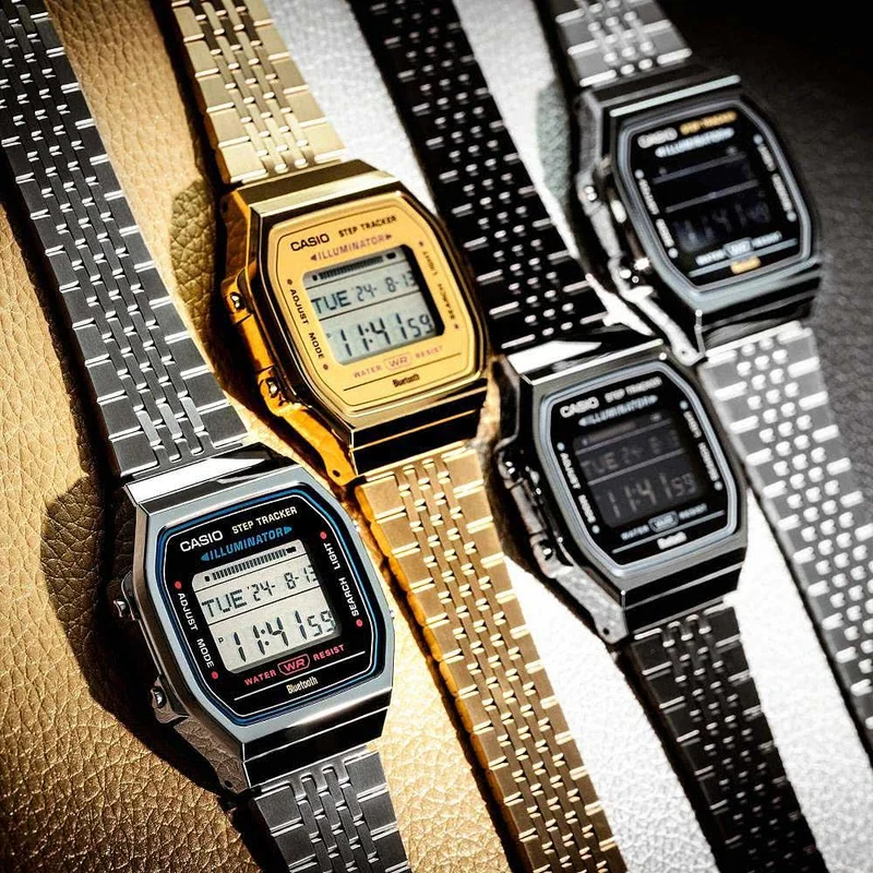 Casio Vintage ABL-100WE-1AEF Uhr • Schrittzähler • Bluetooth®