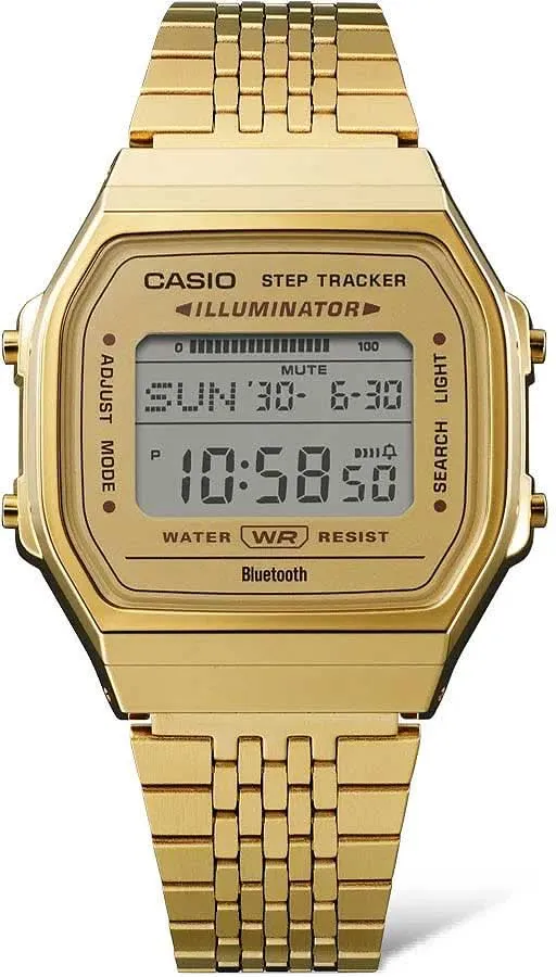 Casio ABL-100WEG-9AEF Herrenuhr • Bluetooth • Schrittzähler