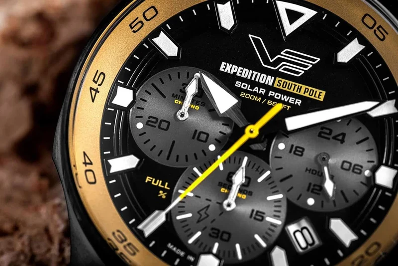 Vostok Europe Expedition South Pole VR42-592C763 Herrenuhr • Solar-Antrieb • 20 ATM