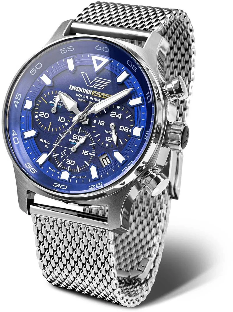 Vostok Europe Expedition South Pole VR42-592A762B Herrenuhr • Solar-Antrieb • K1-Sicherheitsglas