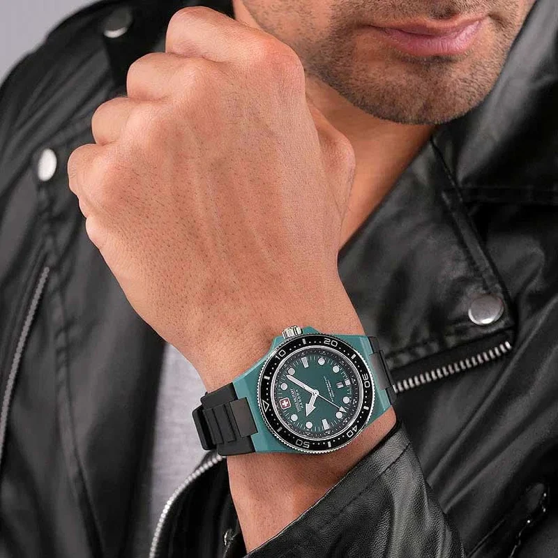 Swiss Military Hanowa Ocean Pioneer SMWGN0001185 Herrenuhr • Swiss Made • 20 ATM