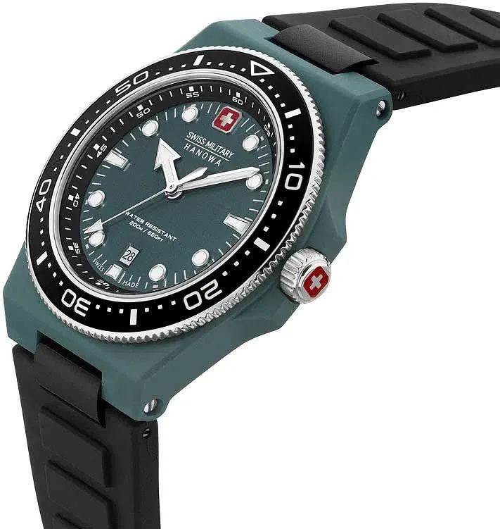Swiss Military Hanowa Ocean Pioneer SMWGN0001185 Herrenuhr • Swiss Made • 20 ATM