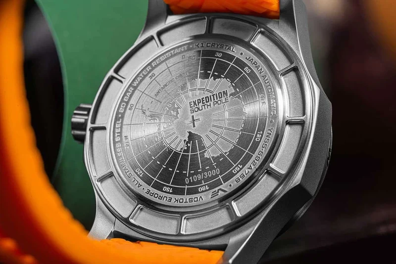 Vostok Europe Expedition South Pole YN55-592A759 Herrenuhr • 20 ATM Wasserdicht • K1-Sicherheitsglas