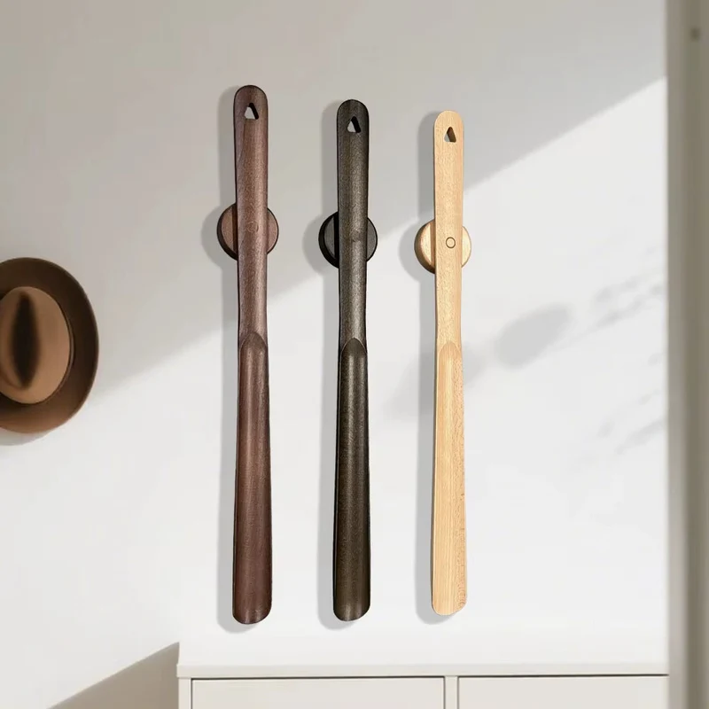 Extra Lange Schoenlepel van Hout (50 cm) – Ergonomisch Aantrekhulpmiddel | Sansoti