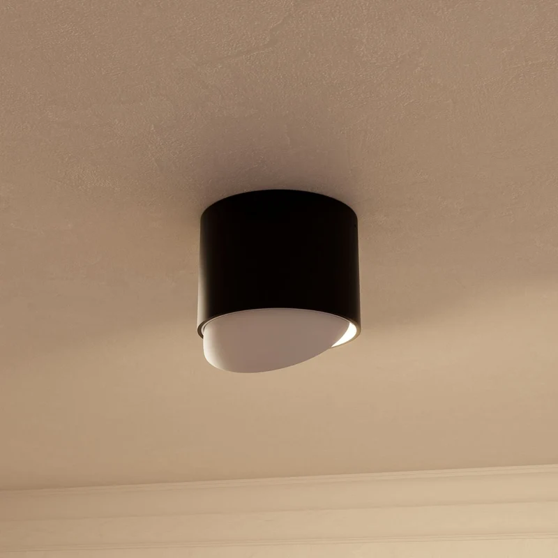 Verstelbare led plafondlamp met gericht warm 2700k licht voor hal keuken en woonkamer | Sansoti